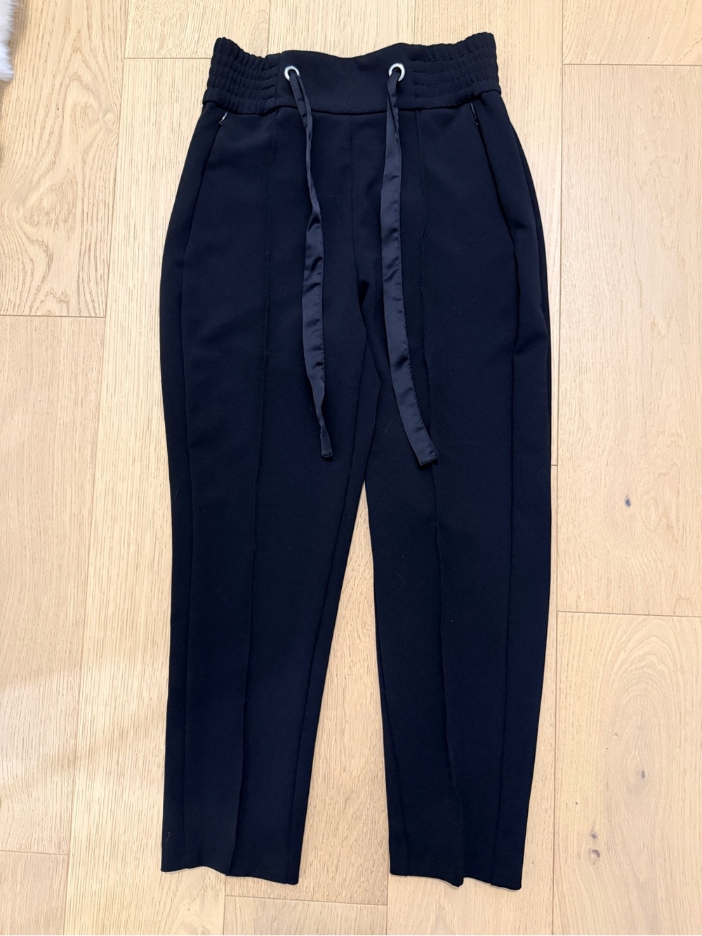 Dynamite XS Womens Black Drawstring Trousers